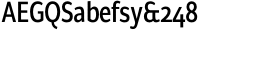 Brava Sans Condensed Semi Bold Font Download